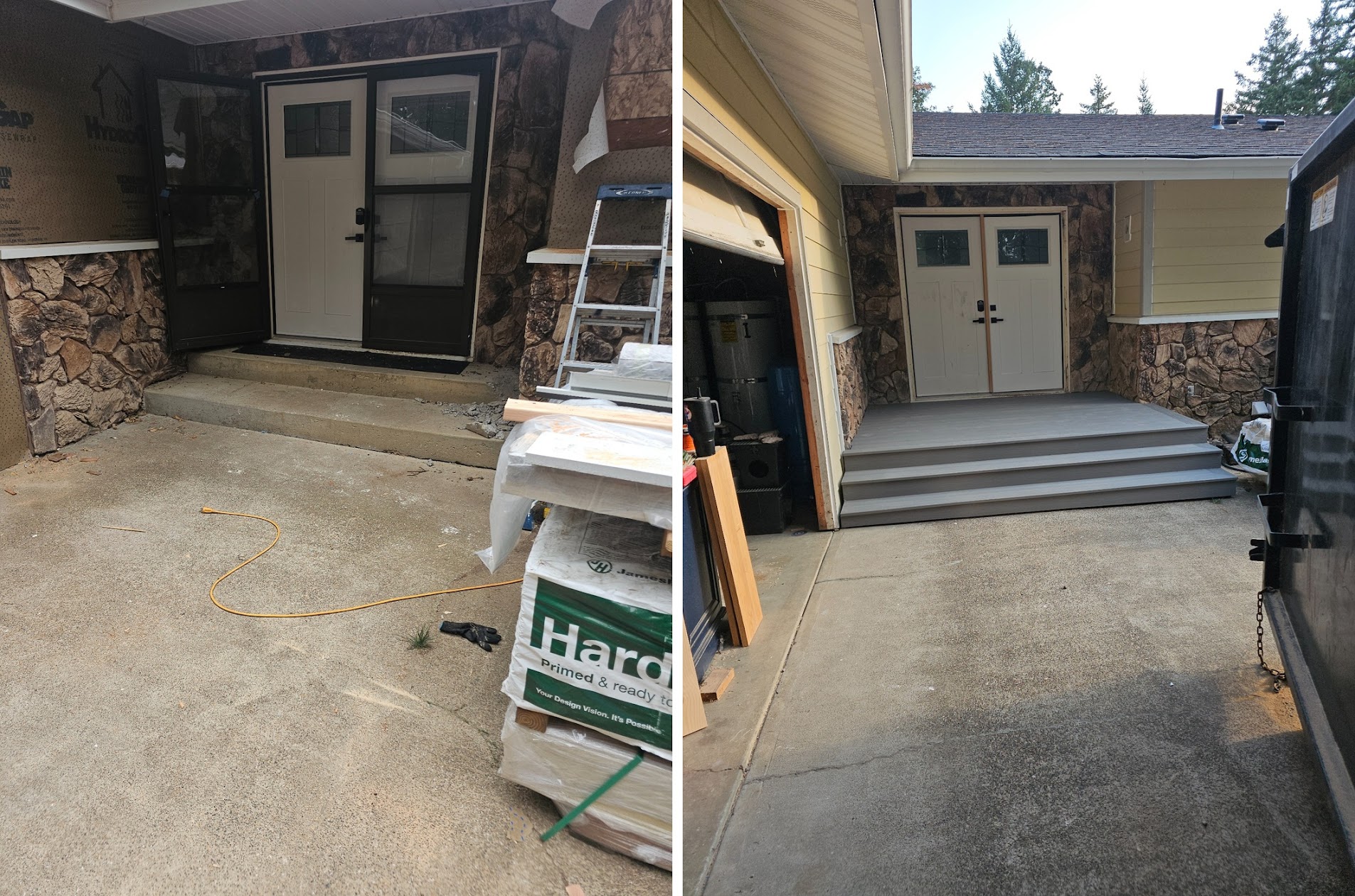 Entryway upgrade project